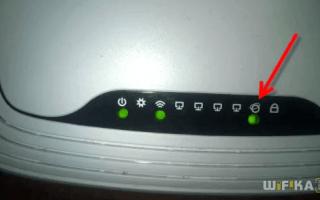 Červená kontrolka internetu na routeru