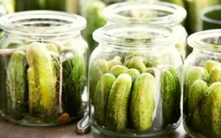 Pickled cucumbers with vodka Pickled crispy cucumbers for the winter with vodka