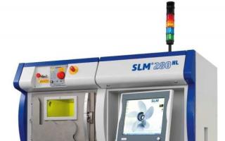 Selektivní laserové tavení (SLM) Stolní SLA a elastické materiály